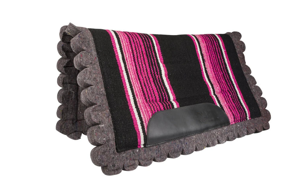 TuffRider Cheyenne Acrylic Felt Western Saddle Pad, Purple/1, view 2