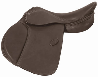 Henri de Rivel Pro Pony Covered Close Contact Saddle, havana/14