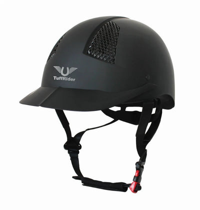 Horse Riding Helmet - TuffRider Starter SEI Certified Safety Helmet, Black/1