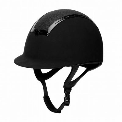 TuffRider Show Time Plus Helmet, Protective Head Gear for Equestrian, black/7