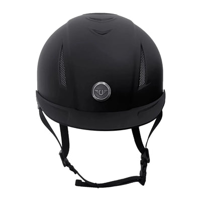 TuffRider Shield Riding Helmet with Adjust A Dial-Black-Large