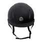 TuffRider Shield Riding Helmet with Adjust A Dial-Black-L, black equestrian helmet with ventilation and adjustable straps.