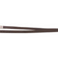 Grippy Stirrup Leathers - Triple Covered Close Contact Stirrup Straps with Enhanced Grip in brown leather with buckle hardware.