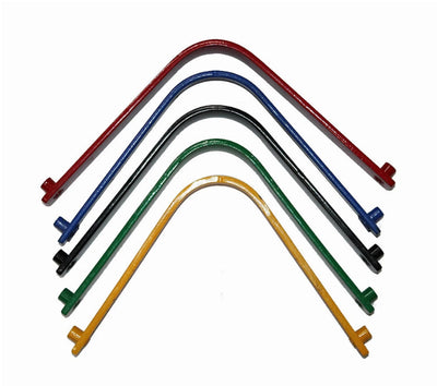 Henri de Rivel Adjustable Saddle Gullet Plate Set, Assorted/STANDARD