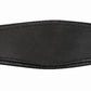 Henri de Rivel Pro Dressage Snap Girth in black leather with stainless steel buckles for equestrian tack and horse supplies