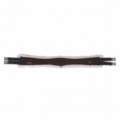 Henri de Rivel Equicool Fleece Girth - Moisture Wicking Anatomical Horse Girth with Stainless Steel Hardware designed for equestrian use.