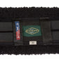 Henri de Rivel Dressage EquiCool Fleece Girth with black fleece padding and stainless steel buckles for equestrian tack