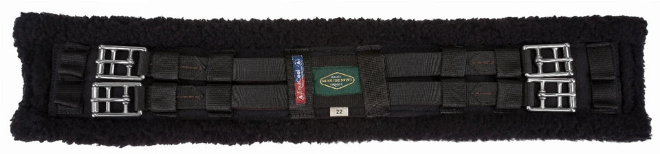 Henri de Rivel Dressage EquiCool Fleece Girth, black/26, view 9