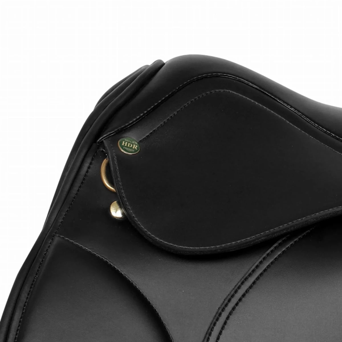 Vegan Synthetic All Purpose Pony Saddle - Lightweight English Saddle for Ponies - Interchangeable Gullet System - Animal-Free Tack - Color: Black | Pack Of: 1 |