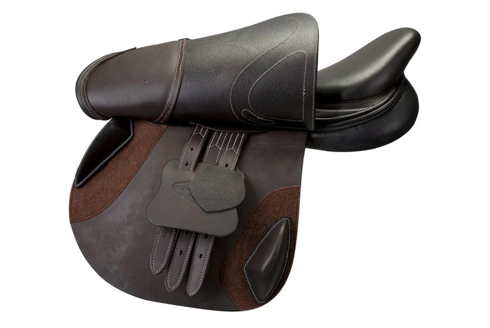 Henri De Rivel Regular Evolution Close Contact Saddle - Havana, view 7