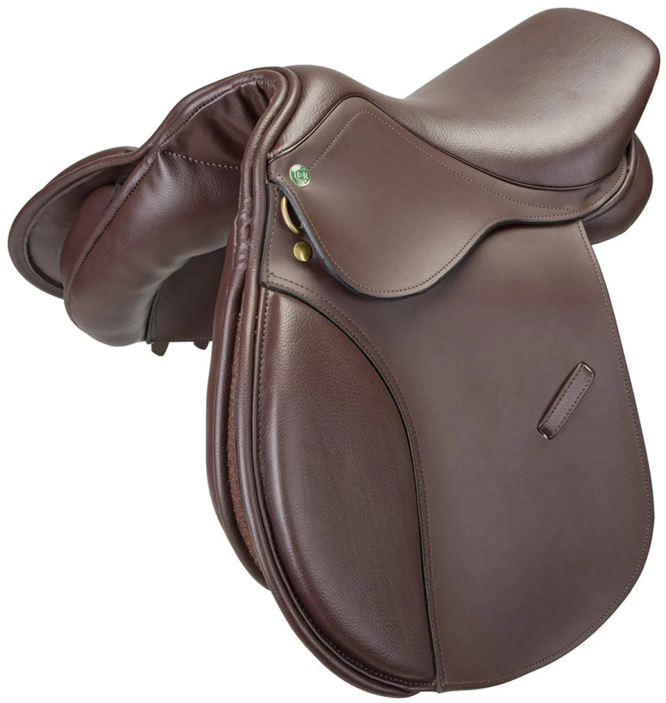 Henri de Rivel Vegan-X Junior Close Contact Saddle - Havana, view 6