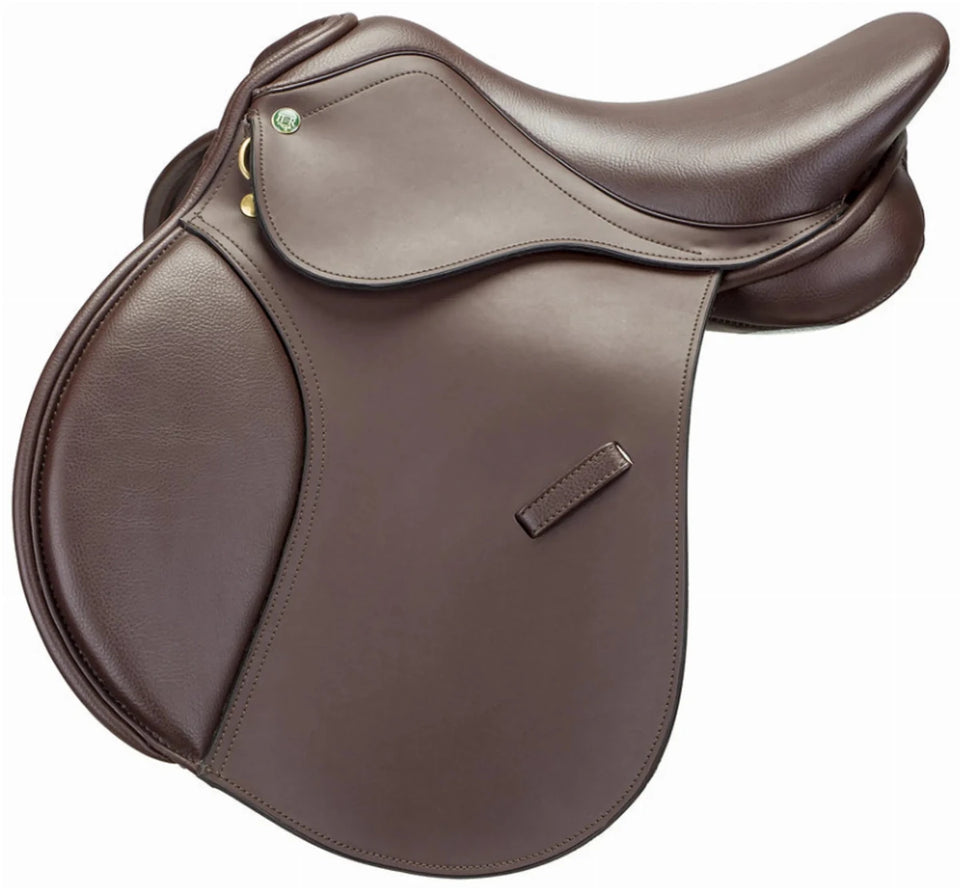 Henri de Rivel Vegan-X Junior Close Contact Saddle - Havana, view 8