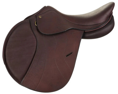 Henri De Rivel Laureate Leather IGP Saddle, Oakbark/16.5