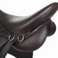 Henri de Rivel All-Terrain Endurance Saddle in rich brown leather for comfortable equestrian riding and durability