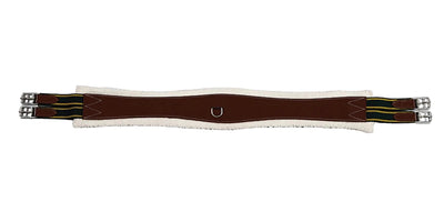 Henri de Rivel Detachable Fleece Lined Girth - Australian Nut - 42, 1