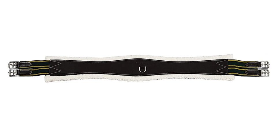 Fleece Lined Girth - Detachable Fleece Overlay Girth with Elastic Ends, view 13
