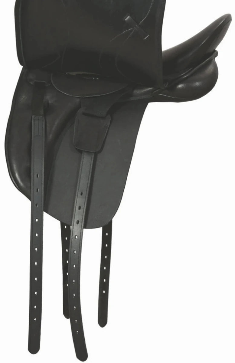 Dressage Saddle - Henri de Rivel Ventura Covered Leather Flocked, view 6