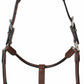 Padded Crystal Halter - Luxury Leather Halter with Sparkling Crystals, brown leather horse halter with silver accents