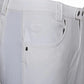 Men's Riding Breeches - Bamboo Cotton Knee Patch Breeches with UltraGripp in white close-up pocket view