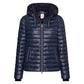 Imperial Riding Hip jacket IRHCity Stars-Navy-L navy lightweight quilted hooded jacket with zippered pockets and black cuffs