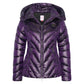Imperial Riding Jacket IRHCosmic Rider-Black Berry-S women's quilted puffer jacket with hood for equestrian use