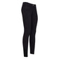 Slim fit black riding pants with high waist and full grip for equestrian use Imperial Riding Riding Breeches IRHEl Capone High Waist FullGrip-Black-34