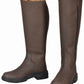 Women's Waterproof Winter Riding Boots - Insulated Fleece-Lined Tall Boots for Cold Weather - Pack Of: 1 in brown
