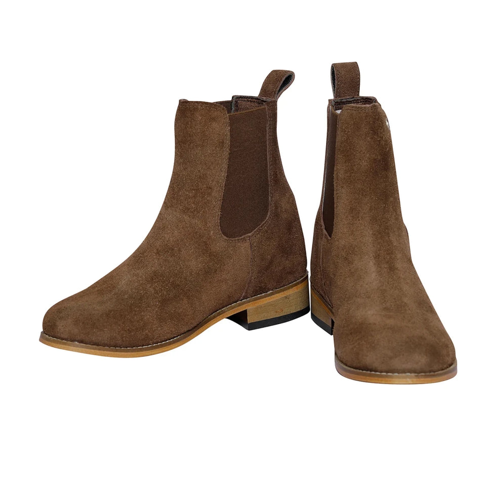 TuffRider Ladies Windsor Pull On Boot - Mocha - 11, view 3