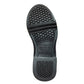Sole view of TuffRider Children's Perfect Front Zip Paddock Boots showing textured black rubber outsole for grip and durability