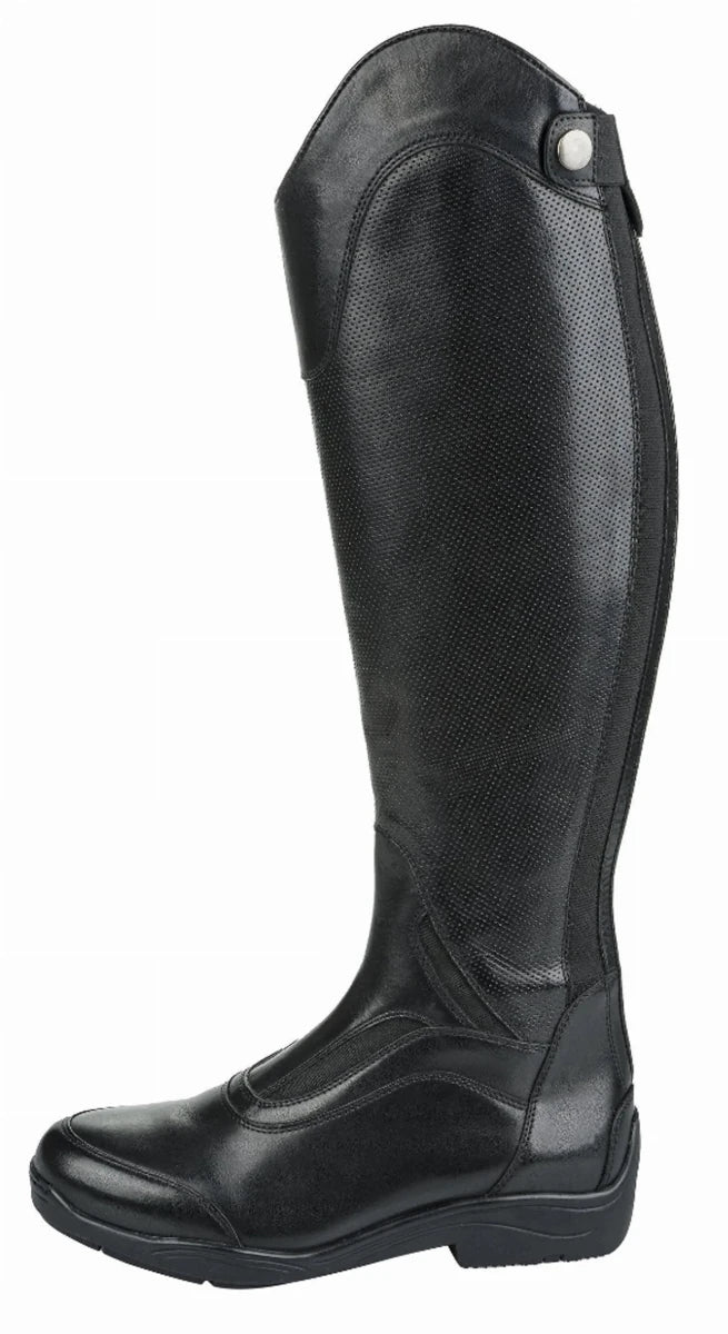 TuffRider Women's Premium Leather Double Clear Sport Boots, 6/1