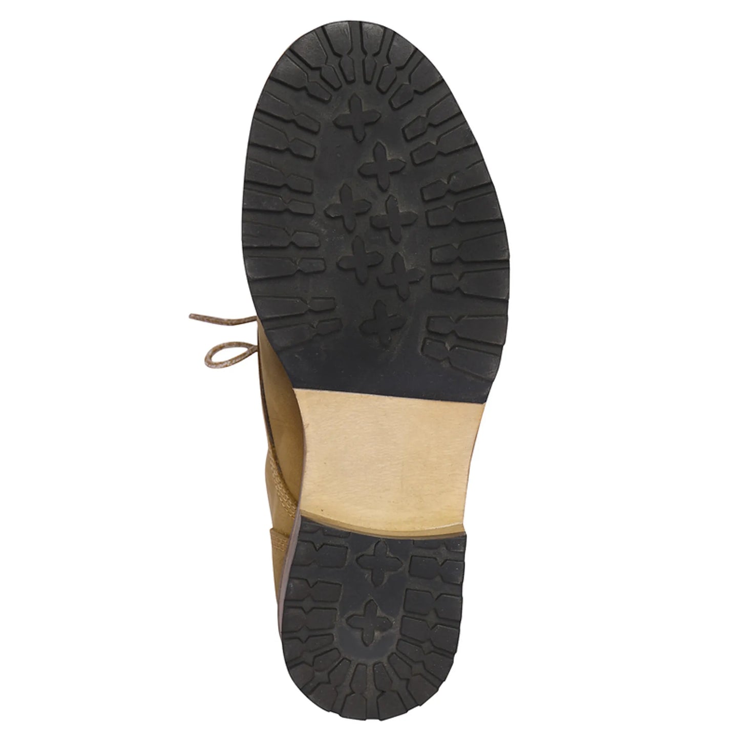 TuffRider Ladies Eton Boot showing durable rubber sole with deep treads for grip and stability in equestrian activities