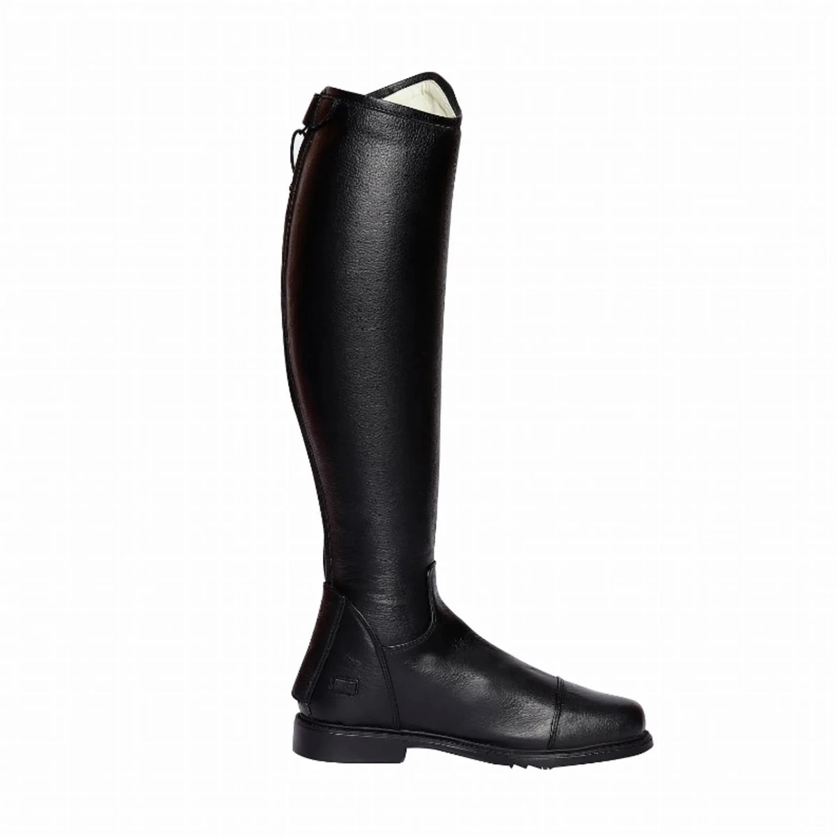 TuffRider Men's Belmont Dress Boot - Color: Black | Pack Of: 1 tall equestrian boot against white background PetsPerfect online pet store