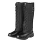 TuffRider ArcticEquine Tall Ladies Winter Riding Boots-Black-10 with quilted design and insulated lining for equestrian use