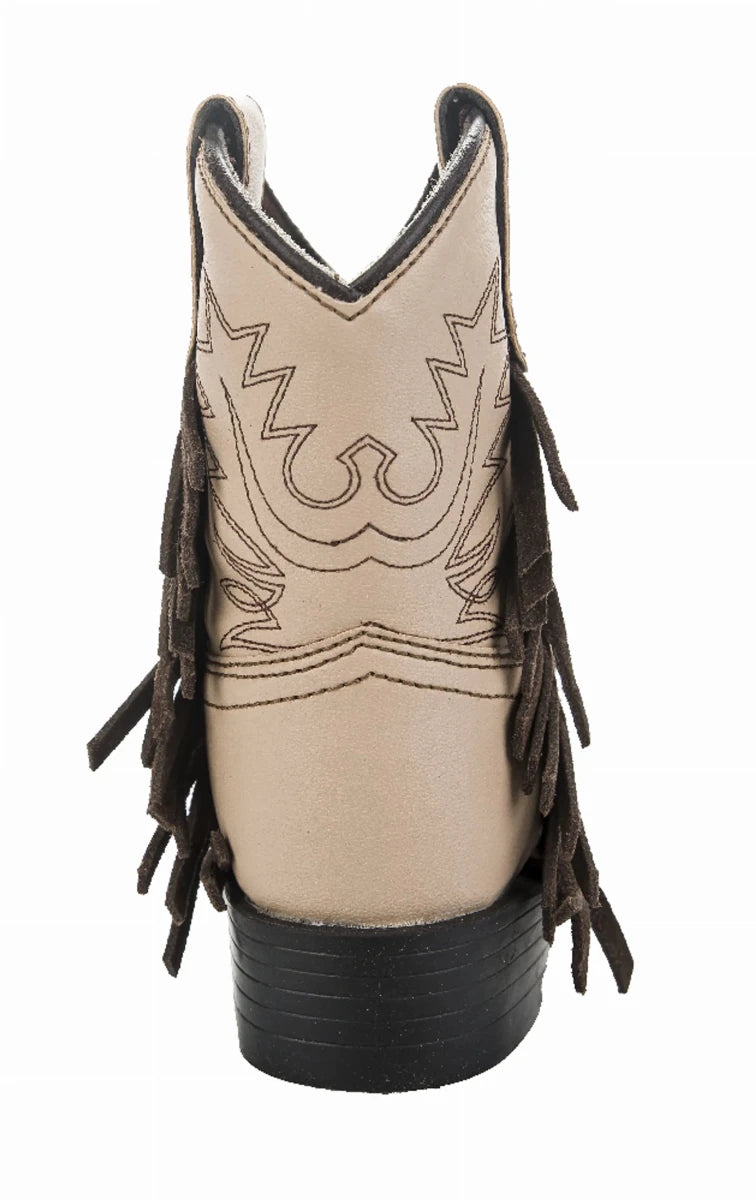 TuffRider Children's Tan Fringe Bootie, view 12