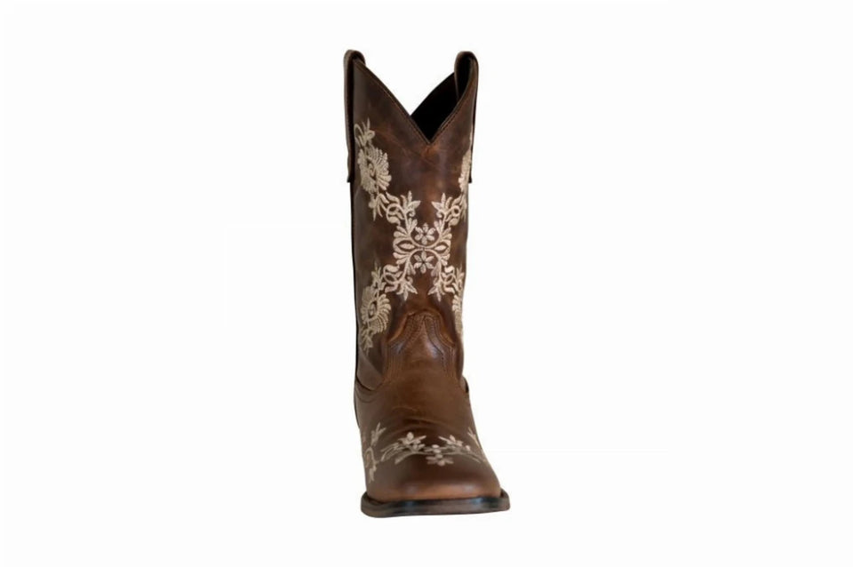 TuffRider Ladies Mormon Square Toe Western Boot, view 14