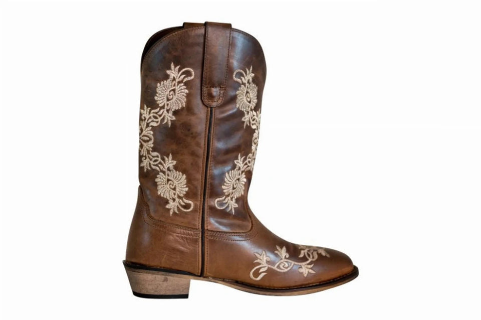 TuffRider Ladies Mormon Square Toe Western Boot, view 15