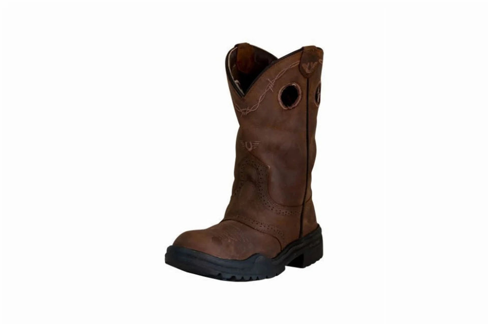 TuffRider Ladies Leigh Round Toe Western Boot, view 9