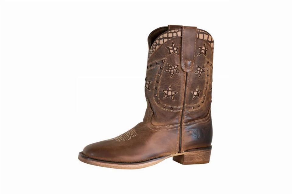 TuffRider Children's Rocky Mountain Square Toe Western Boot, view 11