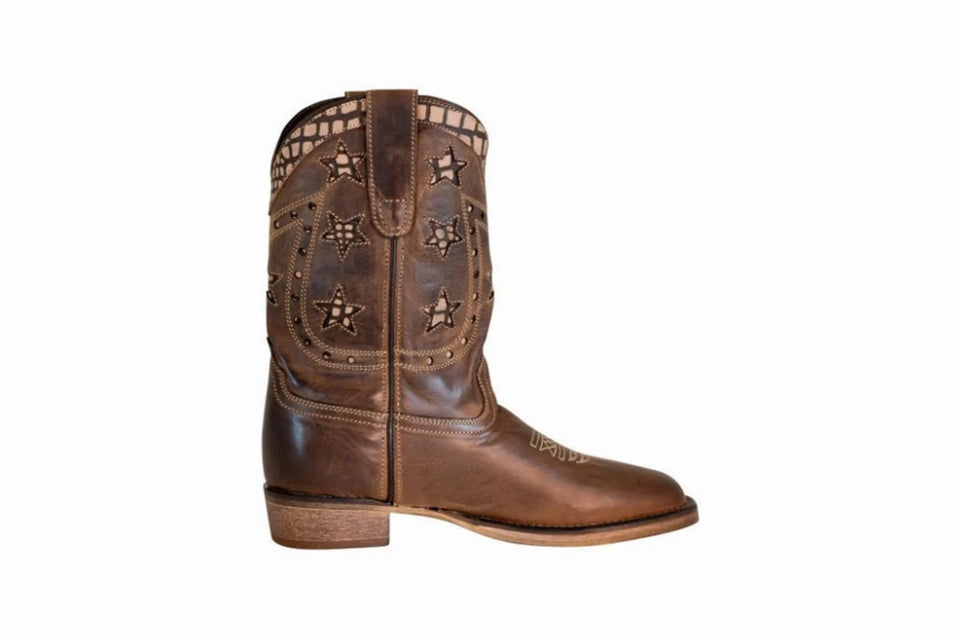 TuffRider Children's Rocky Mountain Square Toe Western Boot, view 13
