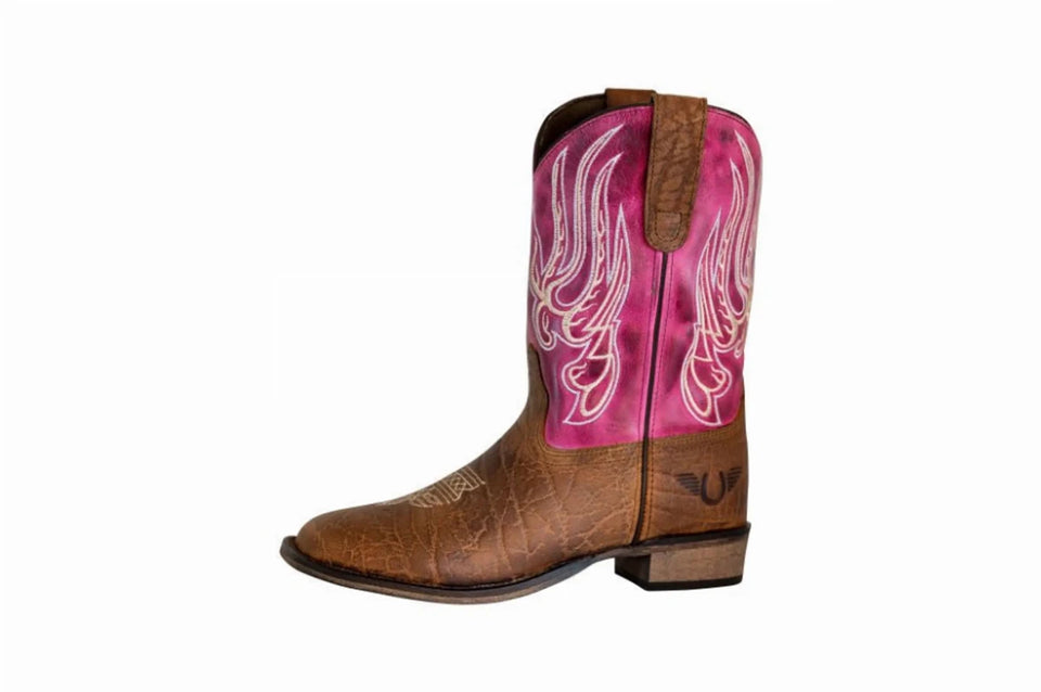 TuffRider Youth Arches Square Toe Western Boots, view 7