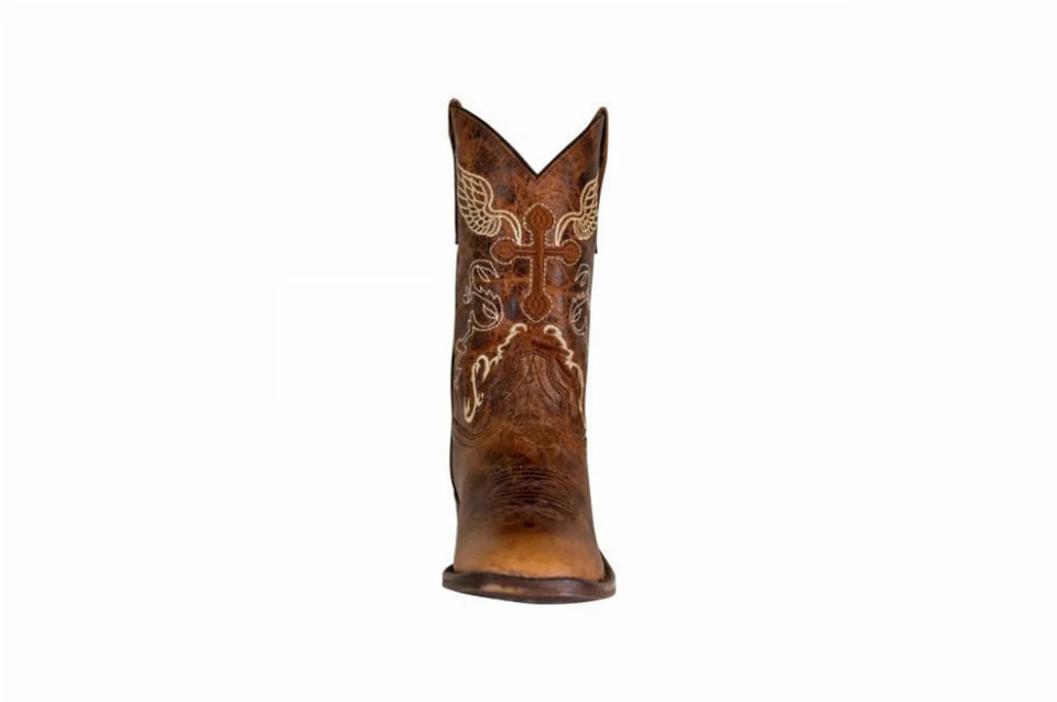 TuffRider Youth Sequoia Square Toe Western Boots, view 8