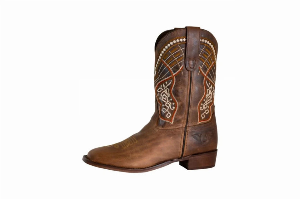 TuffRider Children's Yukon Square Toe Western Boot, view 3