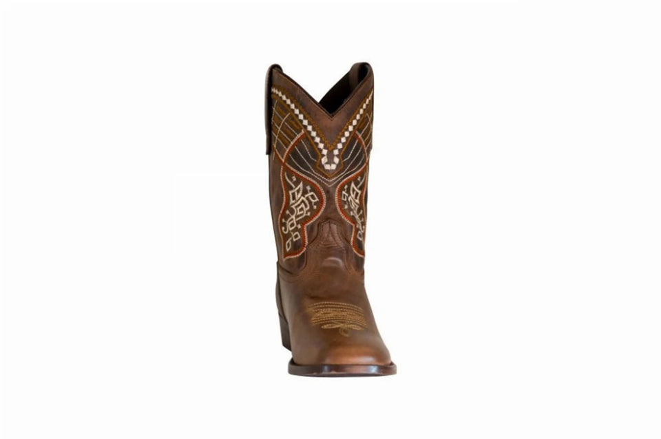 TuffRider Children's Yukon Square Toe Western Boot, view 4