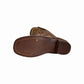 TuffRider Children's Yukon Square Toe Western Boot showing sole with brown leather and square toe design
