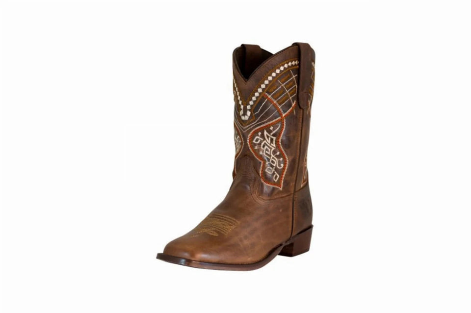 TuffRider Children's Yukon Square Toe Western Boot, view 2