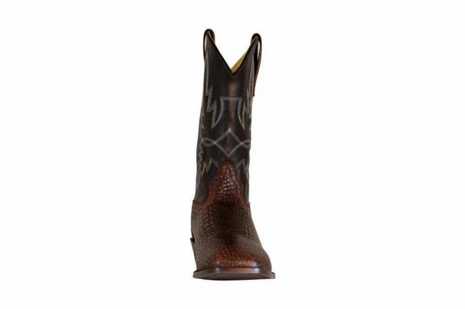 Men's Wide Square Toe Western Boots, TuffRider Grant, view 18