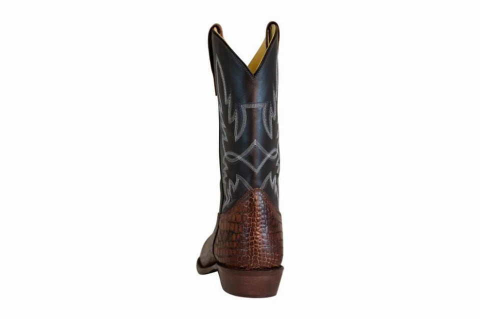 Men's Wide Square Toe Western Boots, TuffRider Grant, view 20