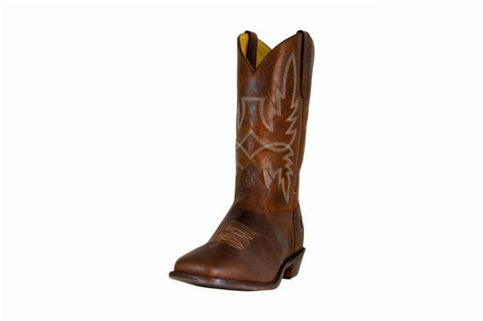 TuffRider Men's Old Faithful Wide Square Toe Western Boots, view 16