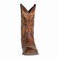 TuffRider Men's Lamar Western Boots - Wide Square Toe Cowboy Boots with Tooled Cross Design - Pets Perfect