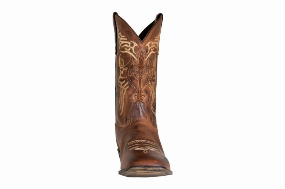 TuffRider Men's Lamar Western Boots, Brown/10, view 7